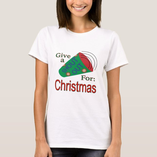 Camiseta Gritos para Navidades (Anverso)