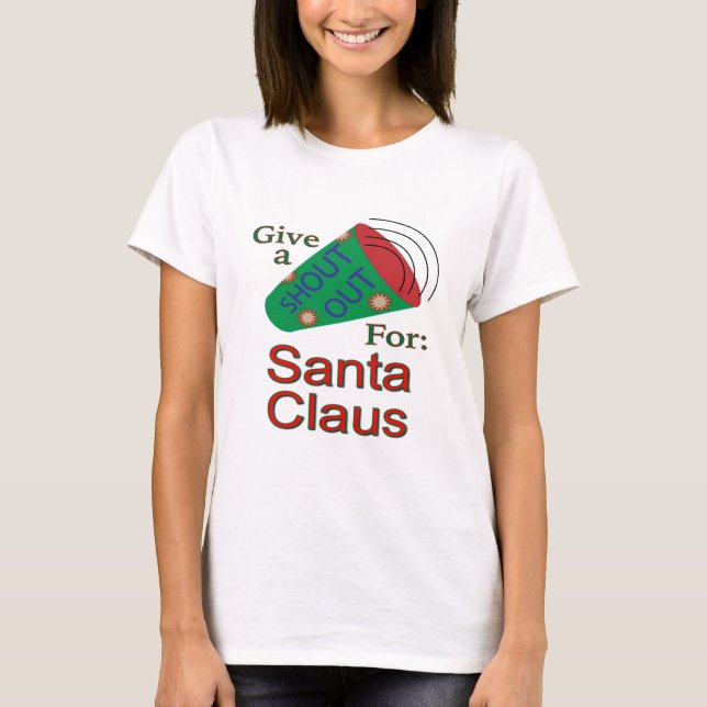 Camiseta Gritos para Santa Claus (Anverso)