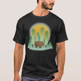 Camiseta Grizz Pine Trees - Beares desnudos