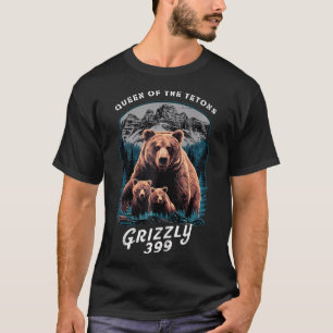 Camiseta Grizzly 399 Amantes Del Oso Aman A La Reina De La