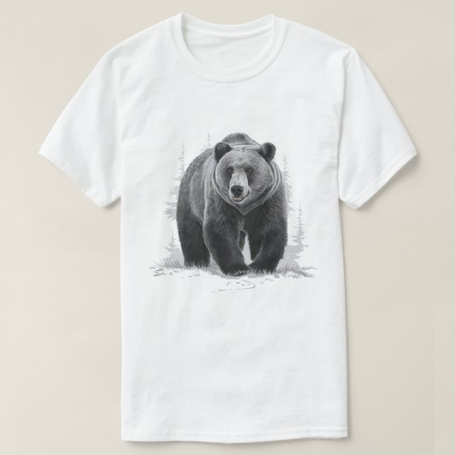 Camiseta Grizzly Bear (Diseño del anverso)