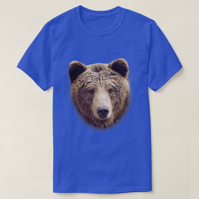 Camiseta Grizzly Bear Big Face Premium (Diseño del anverso)