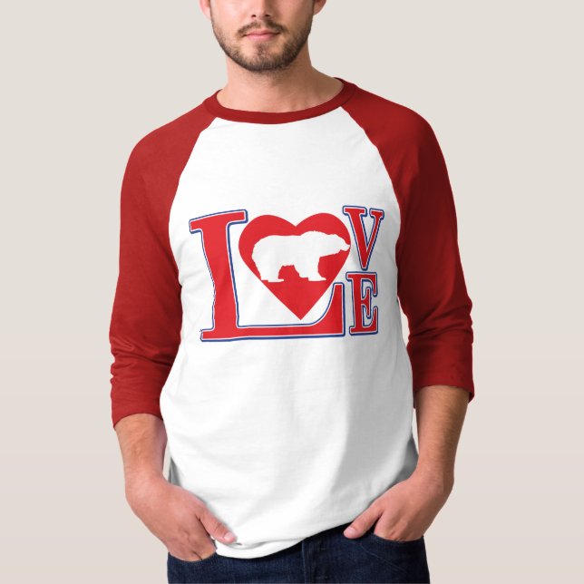 Camiseta Grizzly Bear Love (Anverso)