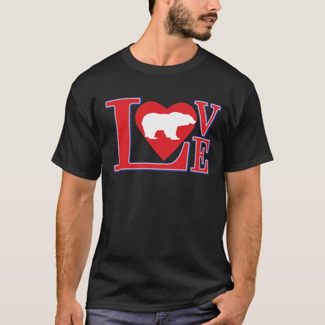 Camiseta Grizzly Bear Love (Anverso)