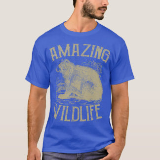 Camiseta Grizzly Bear Wildlife