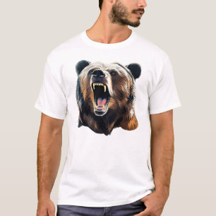 Camiseta Grizzly Wildlife Animal Nature Classic