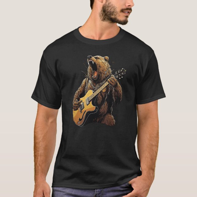 Camiseta Grizzly Wildlife Animal Nature Classic (Anverso)