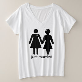 Camiseta GRLZ - recién casado