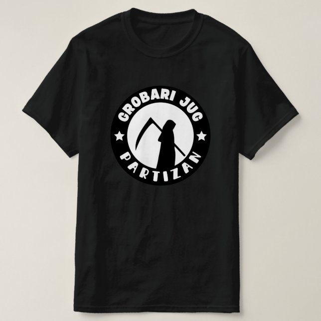 Camiseta Grobari Jug Partizan (Diseño del anverso)