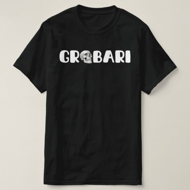 Camiseta Grobari Kosturska Lobanja (Diseño del anverso)