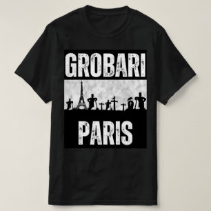 Camiseta Grobari Paris Torre Eiffel y Cementerio 