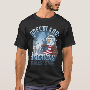 Camiseta Groenlandia 51st Estado EEUU Funny Groenlandia