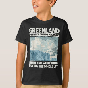 Camiseta Groenlandia Con Sueños De Hielo Para La Divertida 