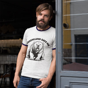 Camiseta Groenlandia dice no