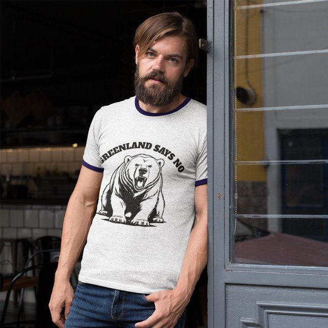 Camiseta Groenlandia dice no (Subido por el creador)