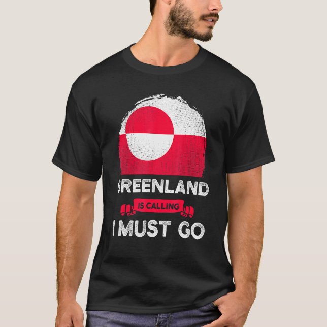 Camiseta Groenlandia dice que debo ir al orgullo de los gro (Anverso)