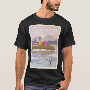 Camiseta Groenlandia Dinamarca Viajes