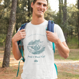 Camiseta Groenlandia Está Llamando, Y Debo Ir