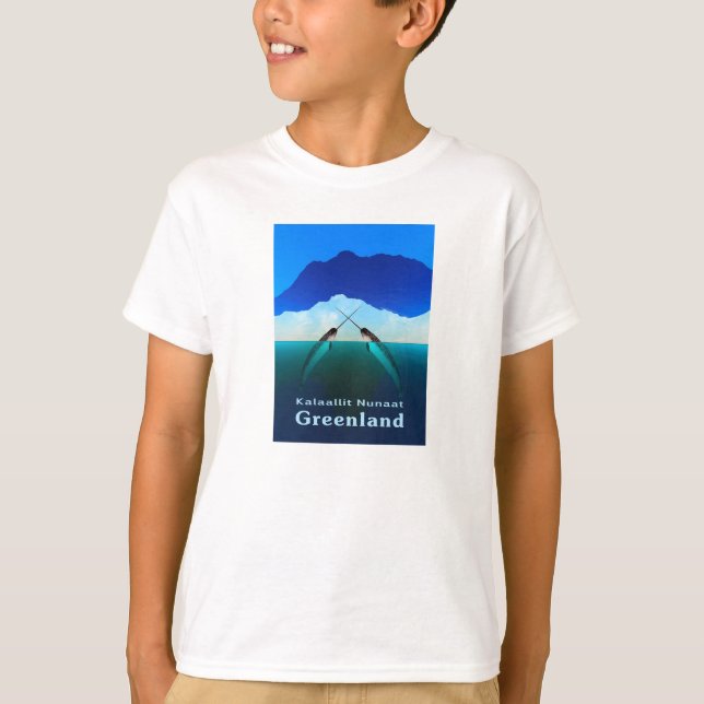Camiseta Groenlandia - Narwhal (Anverso)