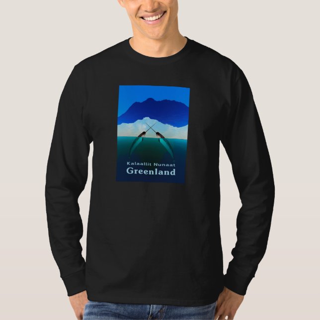 Camiseta Groenlandia - Narwhal (Anverso)