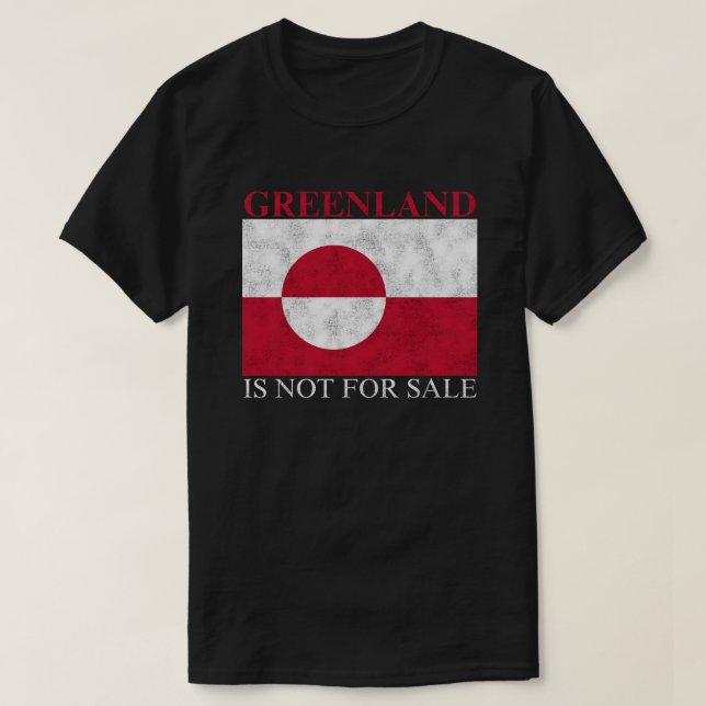 Camiseta Groenlandia no está a la venta (Diseño del anverso)