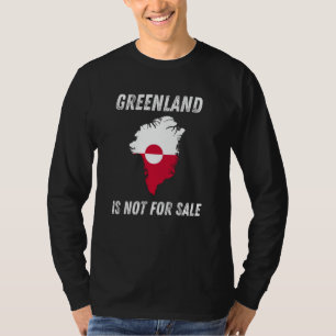 Camiseta Groenlandia No Está En Venta Independencia y Sober