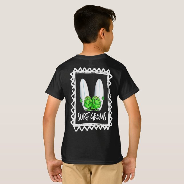 Camiseta Groms 2020 (estampado posterior) (Reverso completo)