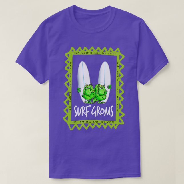 Camiseta Groms 2020 green (Diseño del anverso)