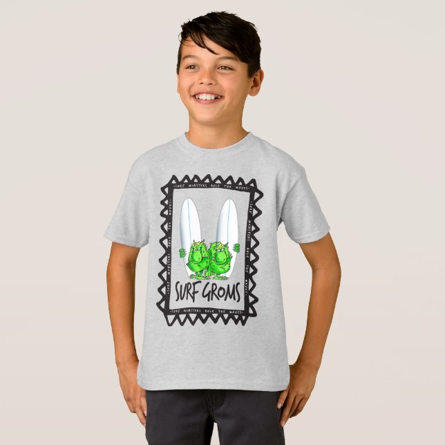 Camiseta groms 2020 (negro) (Anverso completo)