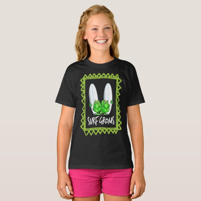 Camiseta Groms 2020 (verde) (Anverso completo)