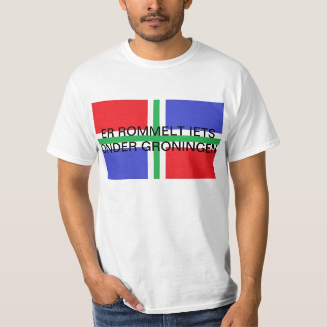 Camiseta Groninga aardbeving (Anverso)