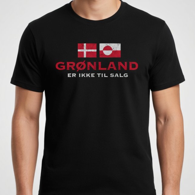 Camiseta Grønland Er Ikke Til Greenland Denmark  (Subido por el creador)