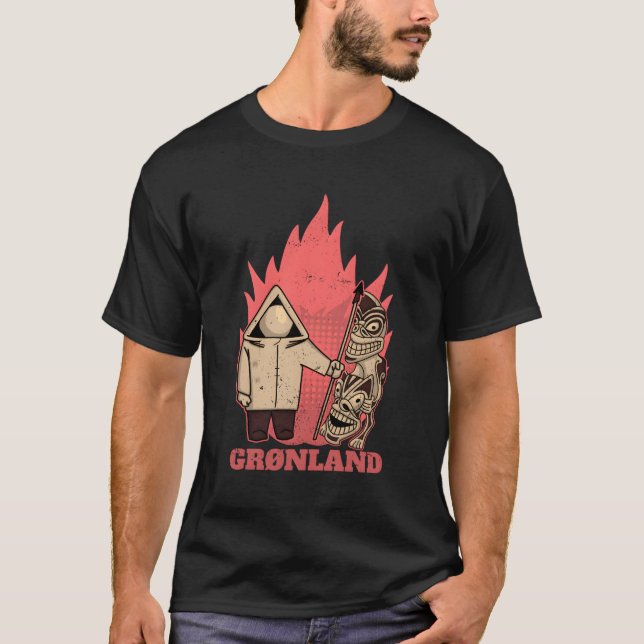 Camiseta Gronland Kalaallit Nunaat Greenlandic Inuit Tupila (Anverso)