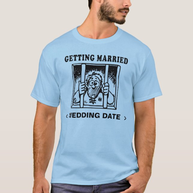 Camiseta Groom (Añadir fecha Boda) (Anverso)