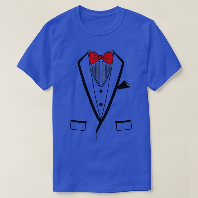 Camiseta Groom Bacheler Party Tuxedo Vestido Suela (Diseño del anverso)