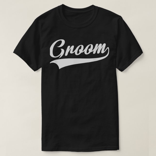 Camiseta Groom Bachelor Party Wedding 1 (Diseño del anverso)