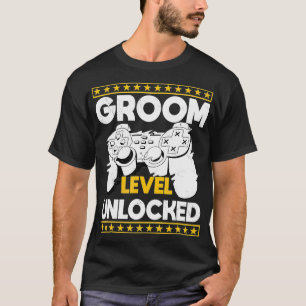 Camiseta Groom Fianc Bacheler Fiesta Gaming Groomsmen Gamer
