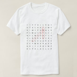 Camiseta Groom Fun Word Search Boda Bacheler Party T-Shi