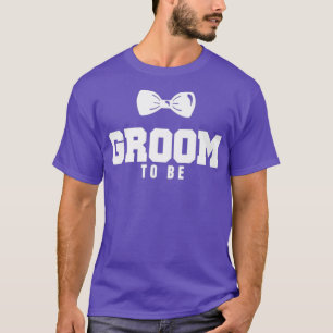 Camiseta Groom Para Ser Camisas Del Partido Bachelor Para H