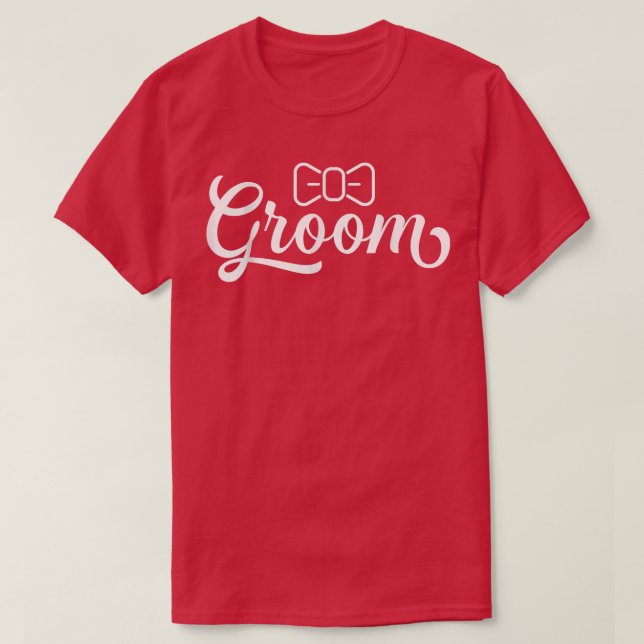 Camiseta Groom Party Bachelor Wedding  (Diseño del anverso)