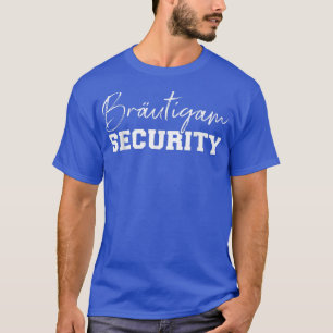 Camiseta Groom Security Stag Party935