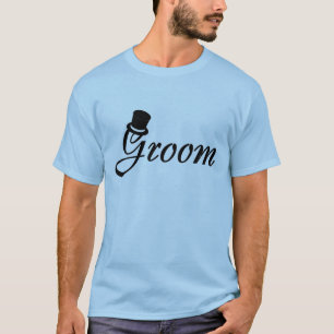 Camiseta Groom (sombrero superior)