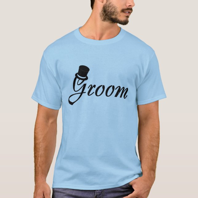Camiseta Groom (sombrero superior) (Anverso)