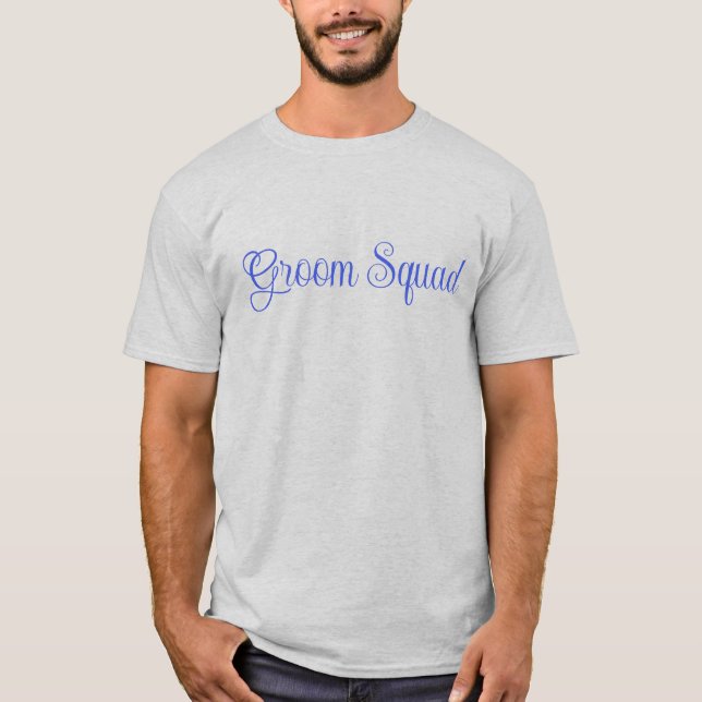 Camiseta Groom Squad (Anverso)
