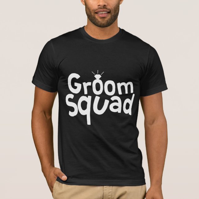 CAMISETA GROOM SQUAD (Anverso)