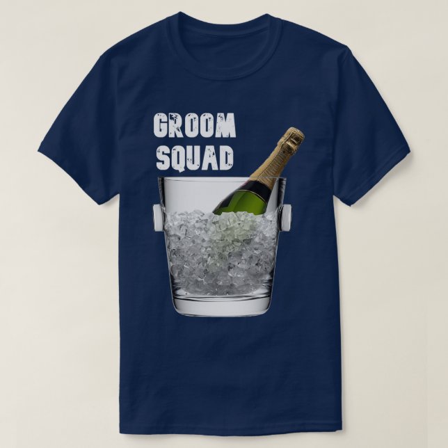 Camiseta Groom Squad 12 (Diseño del anverso)