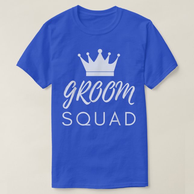 Camiseta Groom Squad 989  (Diseño del anverso)