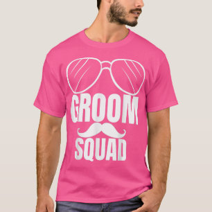 Camiseta Groom Squad Groomsmen Equipo Funny Bacheler Par