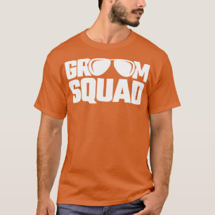 Camiseta Groom Squad Groomsmen Funny Stag BachelParty
