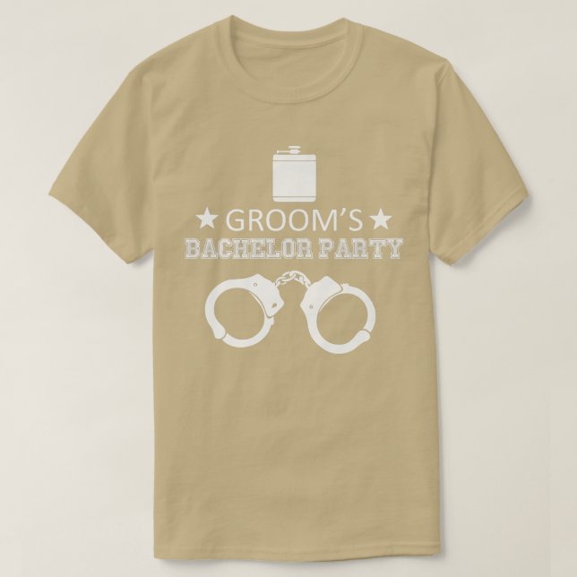 Camiseta Grooms Batchelor Party Funny  (Diseño del anverso)